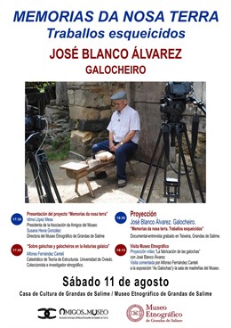 Cartel de la presentación. 