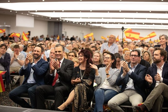 Acte de Vox a Barcelona
