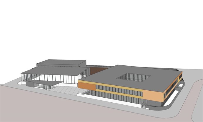 Colegio Los Lirios maqueta 2