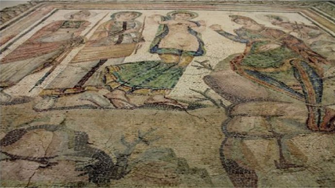 Mosaico romano en Casariche