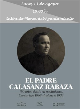 Exposición sobre el padre Calasanz Rabaza