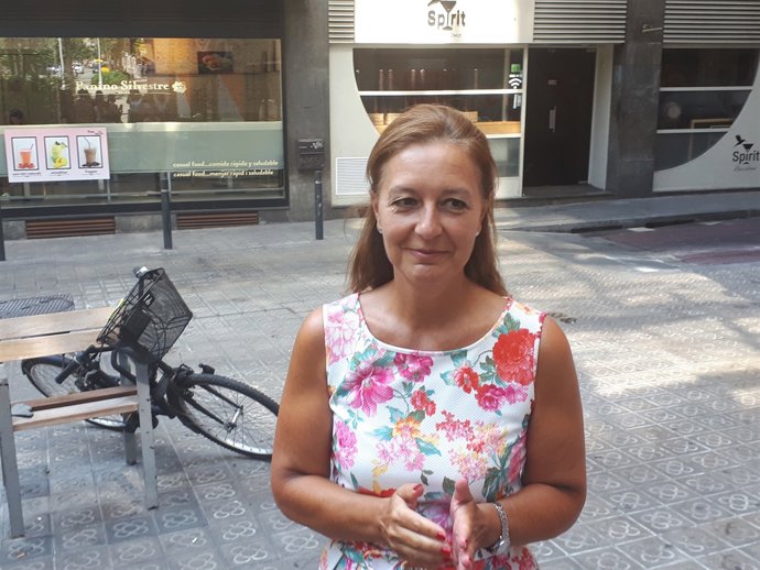 La portaveu de Cs a l'Ajuntament de Barcelona, Carina Mejías