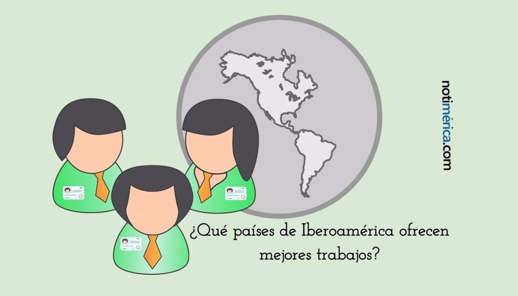 Los 5 países de Iberoamérica que ofrecen los empleos de 