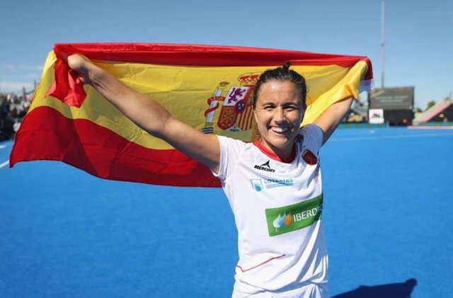 Rocío Gutiérrez, capitana de la selección femenina de hockey sobre hierba