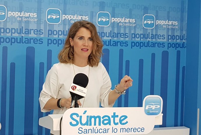 Ana Mestre, presidenta del Partido Popular de Sanlúcar.