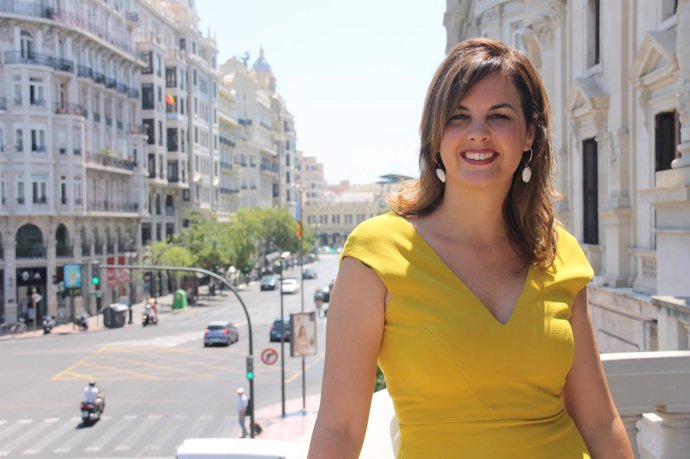Primera teniente de alcalde y secretaria general del PSPV València, Sandra Gómez