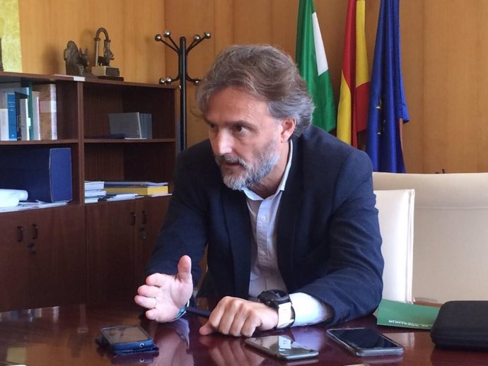El consejero de Medio Ambiente, José Fiscal, en una entrevista a Europa Press. 