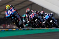 Bezzecchi gana en el Red Bull Ring, escoltado por Bastianini y Martín