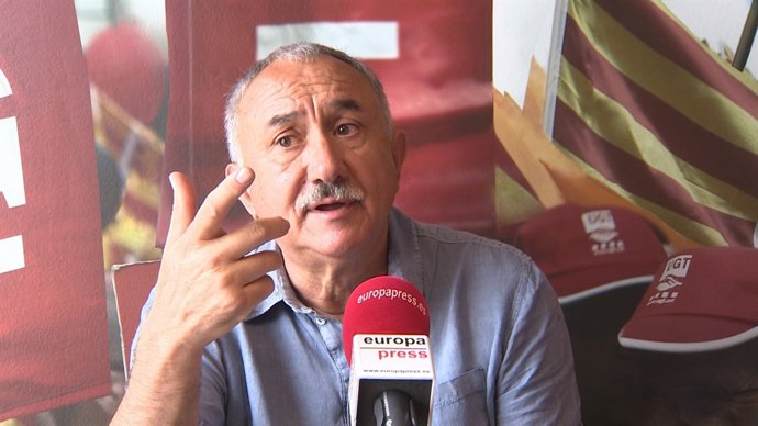 El secretari general d'UGT Josep Maria Álvarez