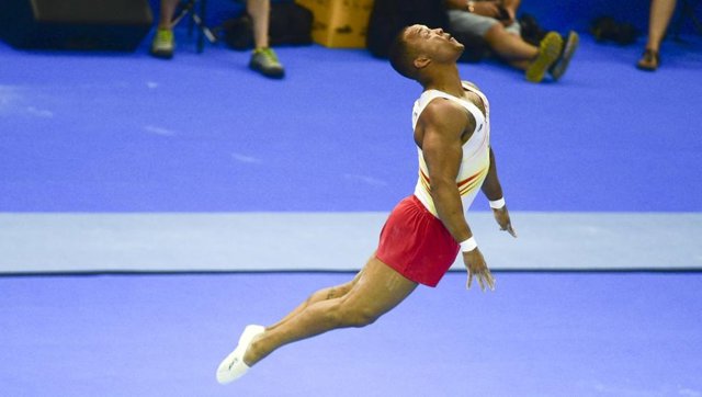 Rayderley Zapata, en el Campeonato de Europa de 2018