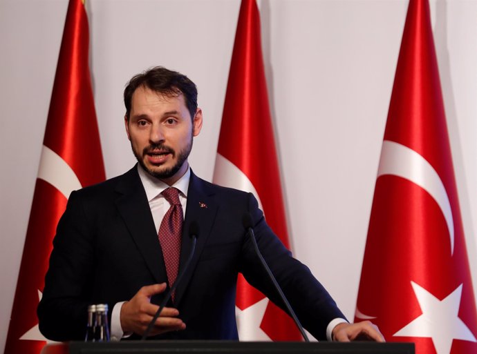 Ministro de Finanzas turco Berat Albayrak