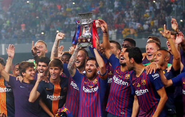 Dembélé y Ter Stegen valen una Supercopa