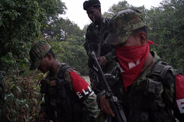 Integrantes del Ejército de Liberación Nacional (ELN) de Colombia