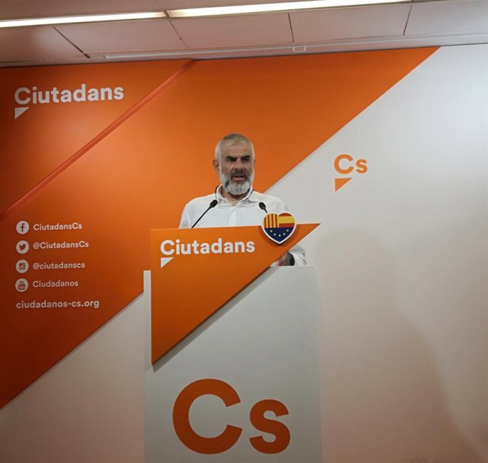 El portaveu de Cs al Parlament, Carlos Carrizosa