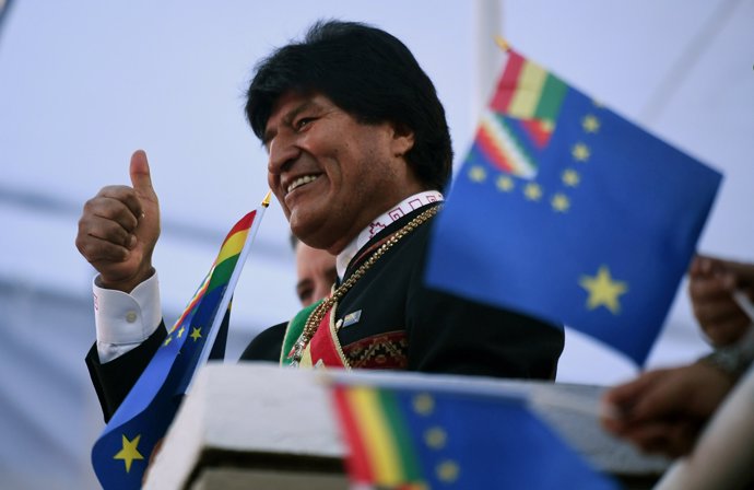 El presidente de Bolivia, Evo Morales