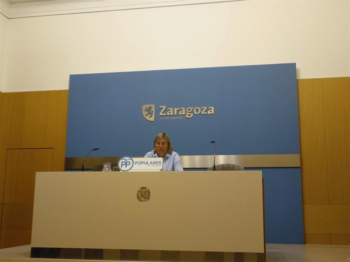 La concejal María Jesús Martínez del Campo.