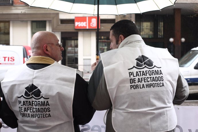 La PAH se concentra este jueves en la sede del PSOE en Ferraz