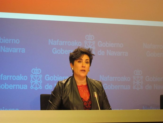 María Solana, portavoz del Gobierno de Navarra