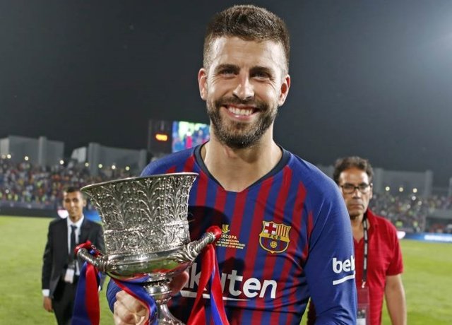 Gerard Piqué, central del Barça