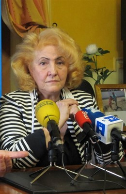 Carmen Flores, presidenta de la asociación.                       