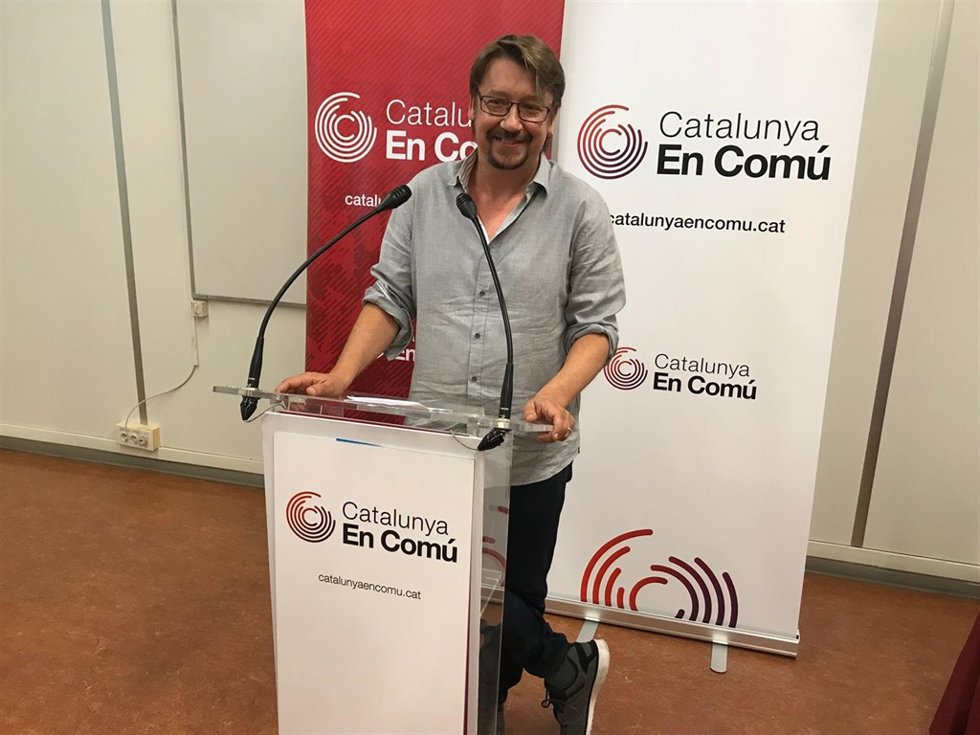 El lider de los comuns, Xavier Domènech 
