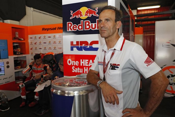 El Team Manager del equipo Repsol Honda, Alberto Puig