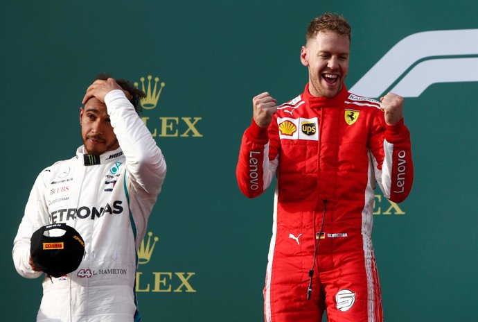 Vettel vuelve a ganar a Hamilton