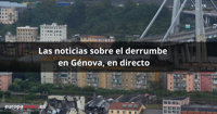 Así ha sido el desplome del puente en Génova (Italia)