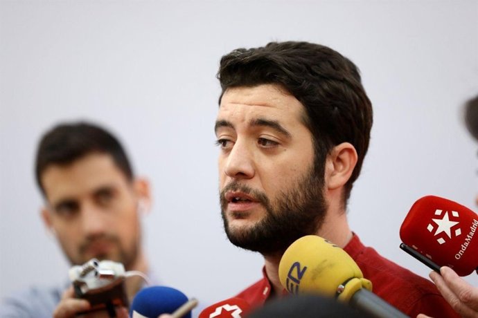 El portaveu adjunt de Cs a l'Assemblea de Madrid, César Zafra