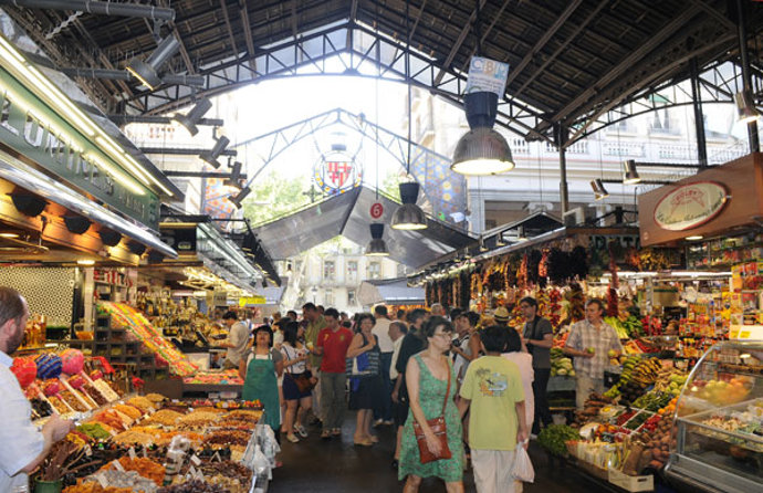 Mercat de la Boqueria de Barcelona