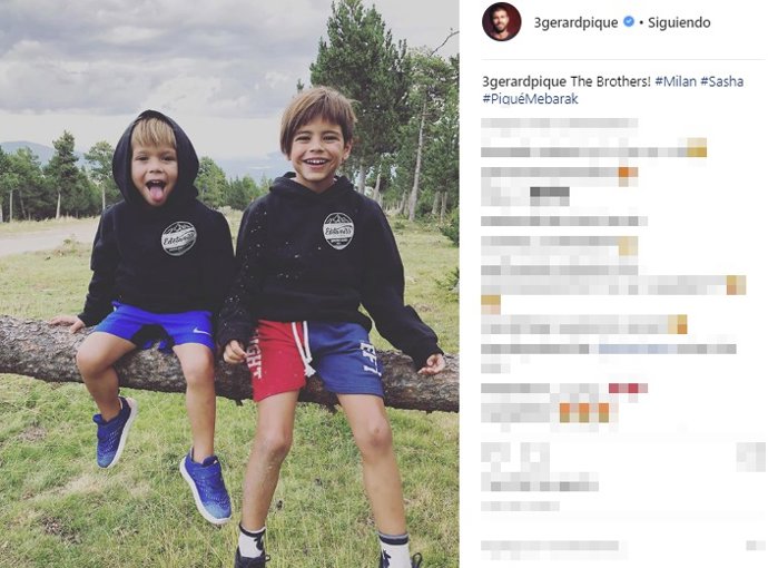 SASHA Y MILAN PIQUÉ