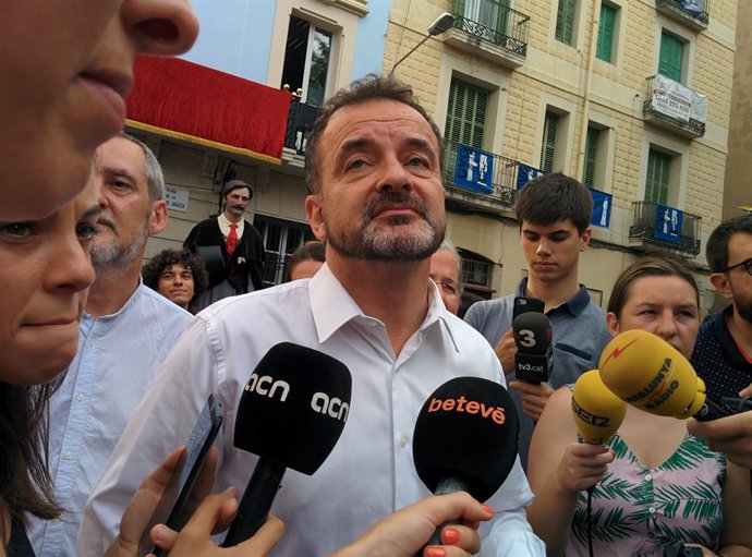 Alfred Bosch (ERC) en declaracions als mitjans