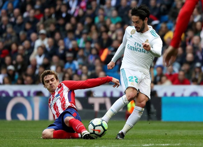 Antoine Griemann Isco Real Madrid Atlético