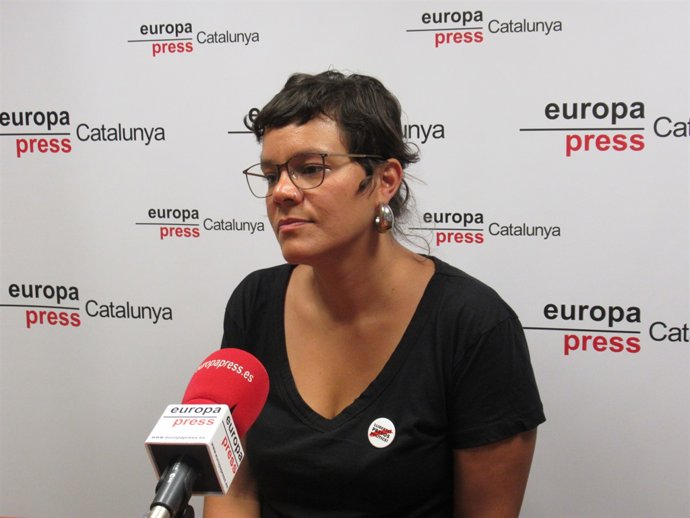 La diputada de la CUP Natàlia Sànchez