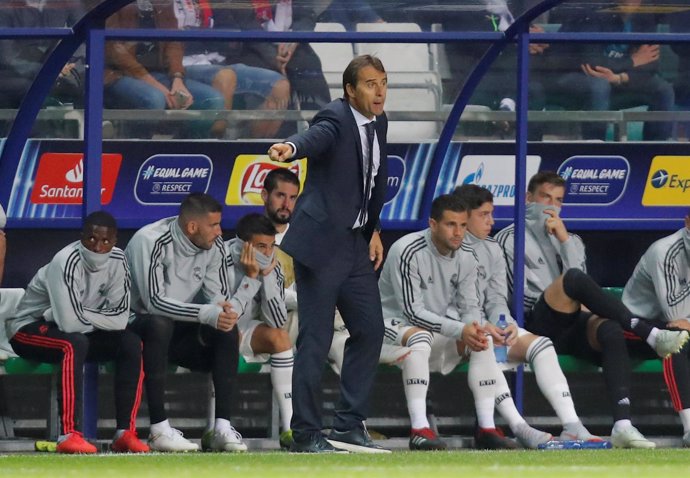 El entrenador del Real Madrid, Julen Lopetegui