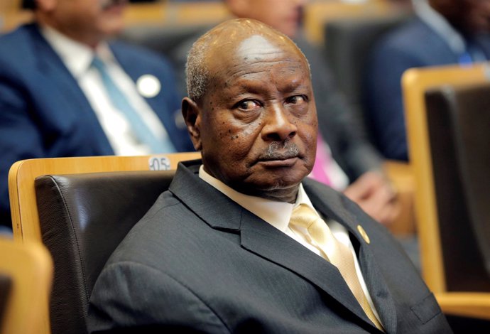 El presidente de Uganda, Yoweri Museveni 