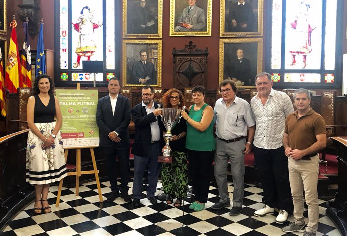 Presentación VI Trofeo Ciutat de Palma fútbol sala 