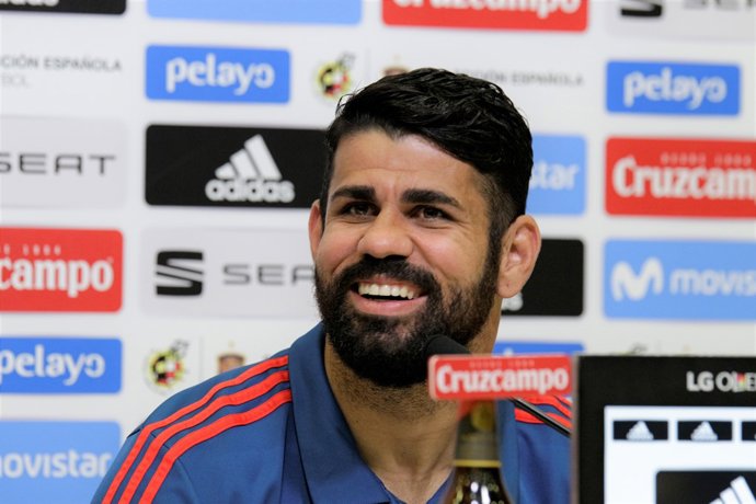 Rueda de prensa de Diego Costa y César Azpilicueta