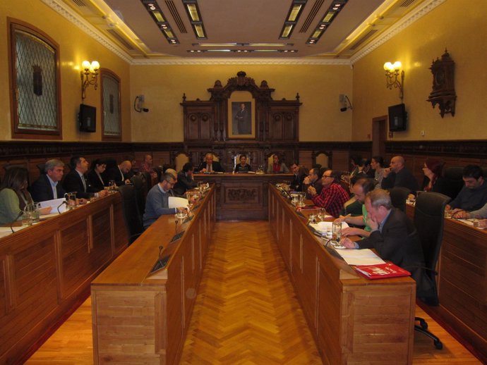 Pleno del Ayuntamiento de Gijón.