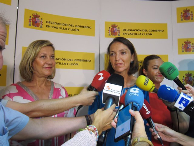 Del Olmo y Maroto, tras la reunión sobre MADE.                        