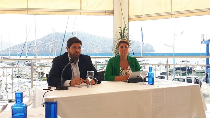 López Miras y Arroyo, en la rueda de prensa