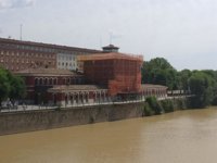 Ampliado el plazo para rehabilitación de la Casa de las Ciencias por la aparición de un nido de cigüeña