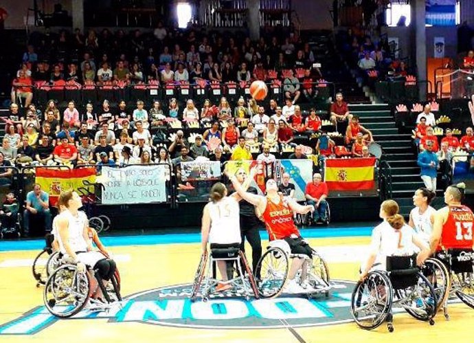 España pierde en el Mundial de baloncesto en silla de ruedas