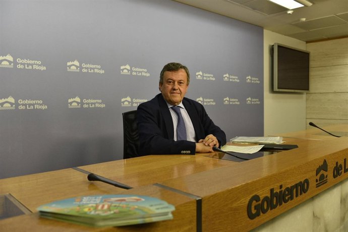 El director general Rábade, en la presentación del balance de inicidencias.