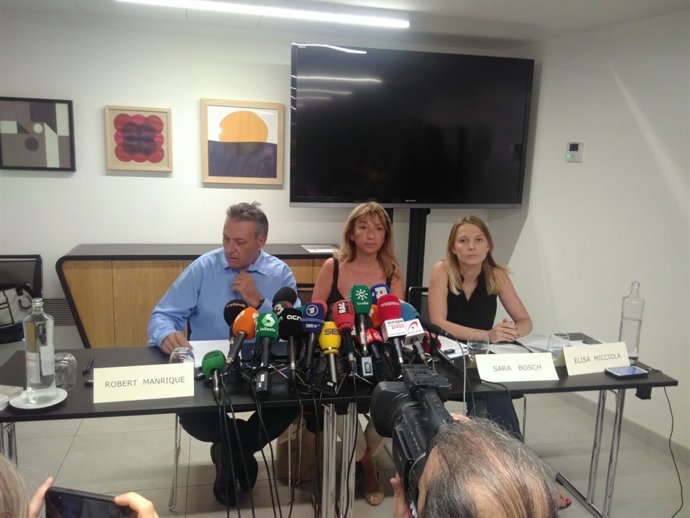 Roberto Manrique, Sara Bosch i Elisa Miccioli