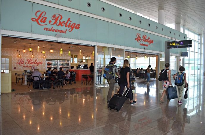 Restaurante La Botiga en el Aeropuerto de Barcelona