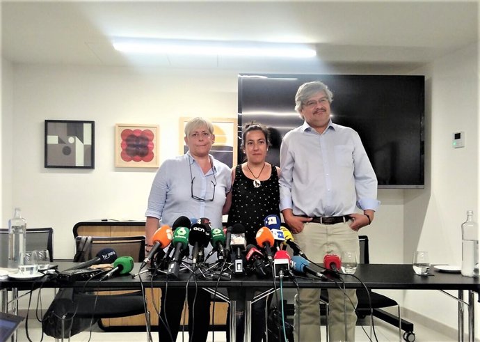 Nuria Figueras, Ana Cortés i Ruben Iñazú, víctimes dels atemptats del 17A