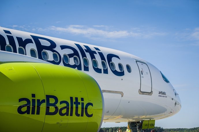 Avión de aiBaltic