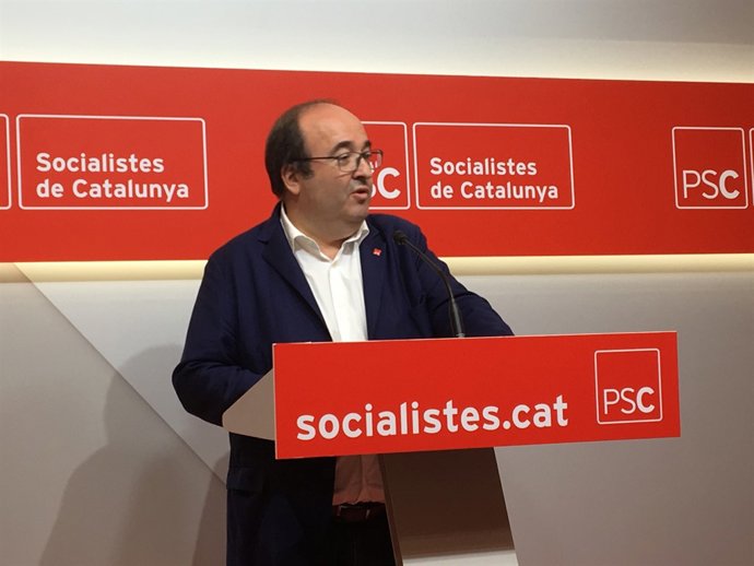 El primer secretari del PSC, Miquel Iceta
