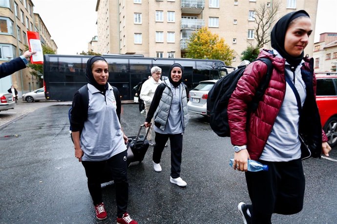Selección femenina de fútbol de Irán en Gotemburgo
